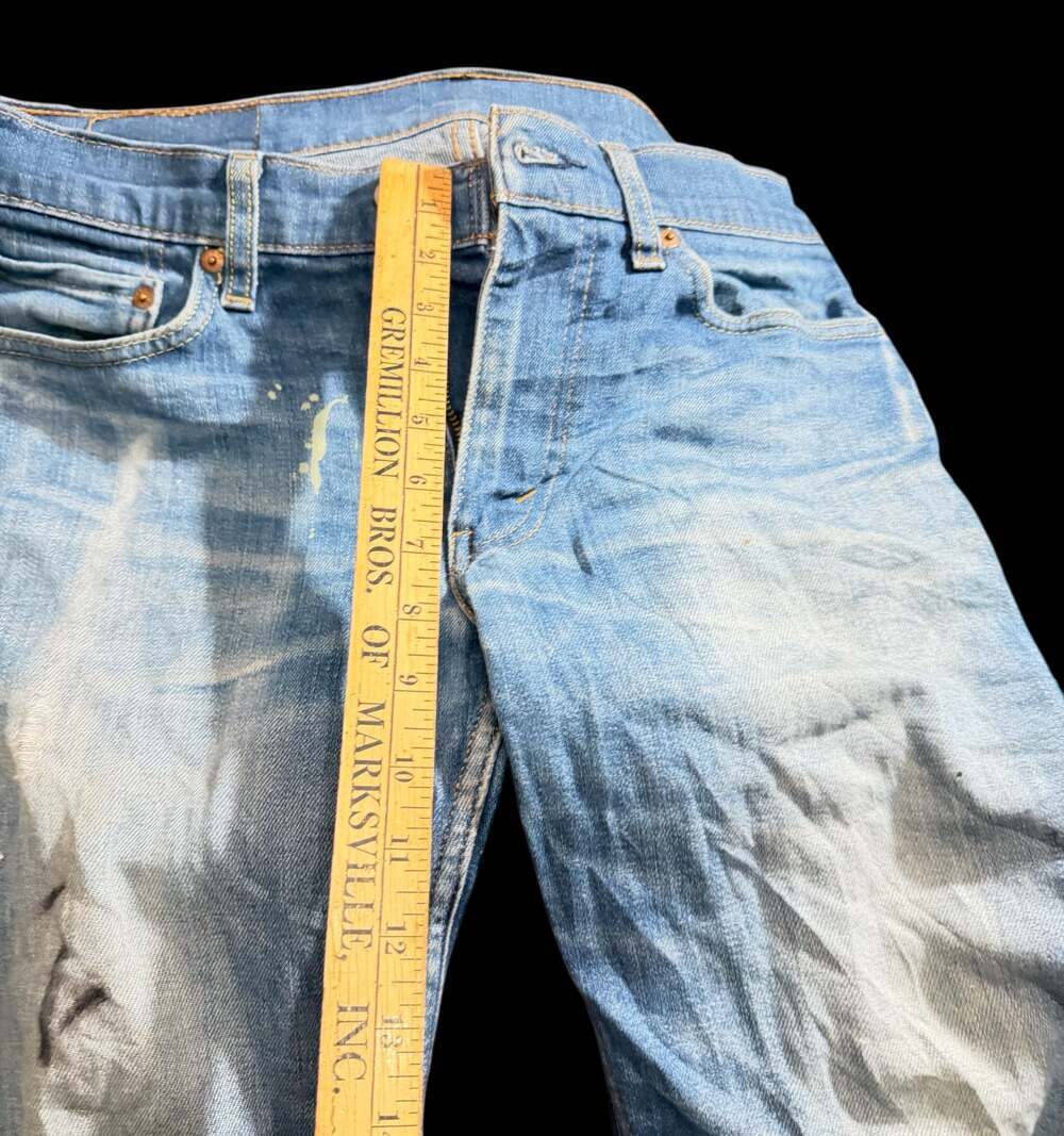 Levi’s 514 Straight Jeans Men’s W31 L32 Slim Straight Zipper Fly Denim - Picture 5 of 8